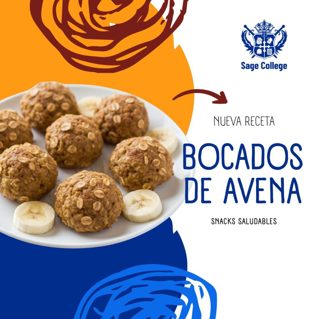 SNACKS SALUDABLES: RECETA BOCADOS DE AVENA