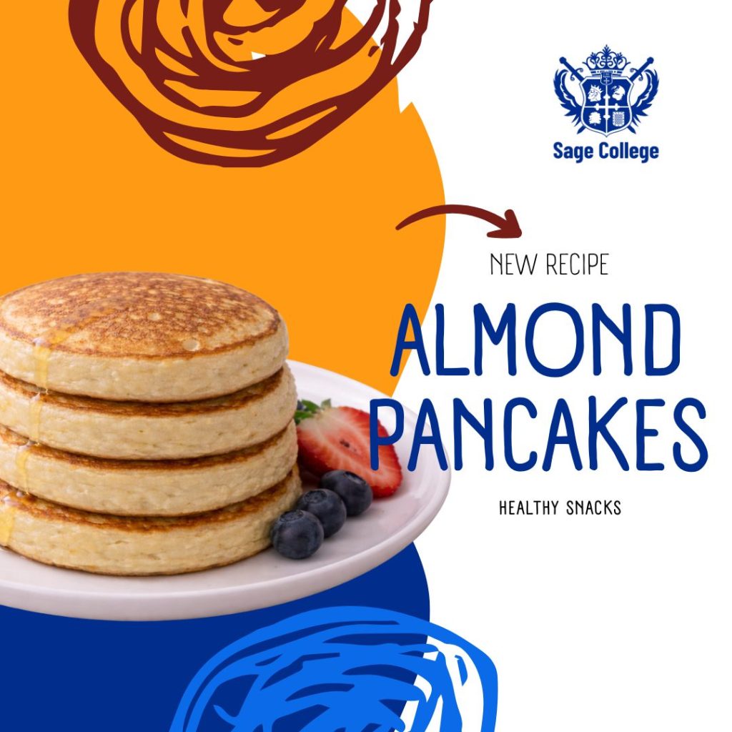 HEALTHY SNACKS: ALMOND PANCAKES