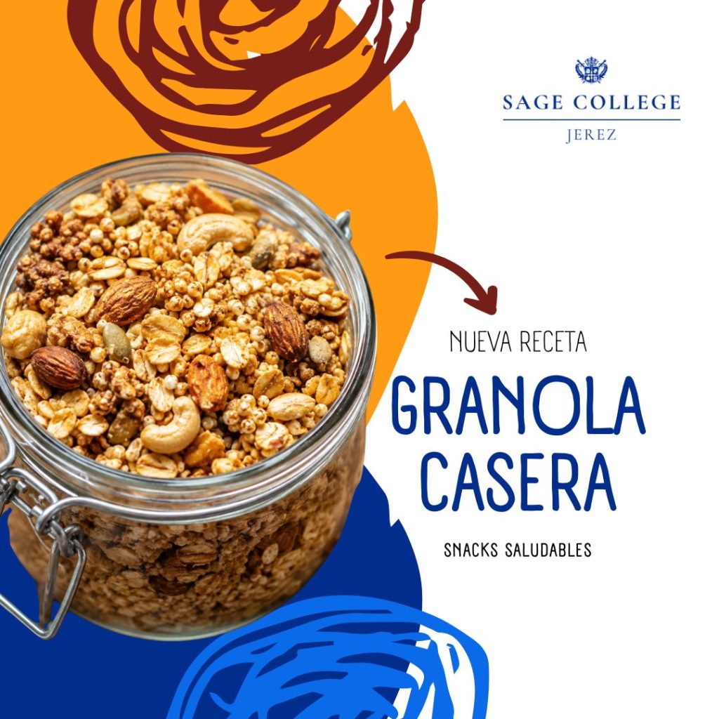 SNACKS SALUDABLES: GRANOLA CASERA